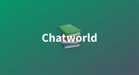 chatworld