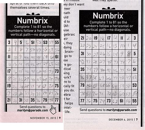 numbrix